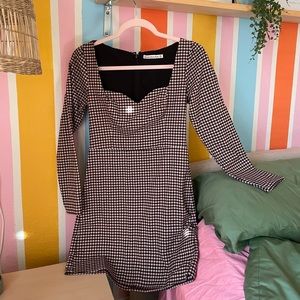 Abercrombie Gingham Mini Dress